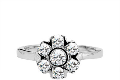 40% OFF on Jewelora Brass, Stone Ring