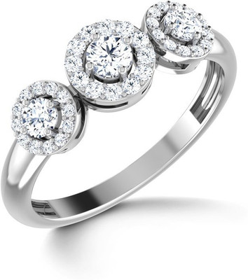 31% OFF on CARATandYOU Gold Diamond 18 K Ring