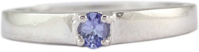 22% OFF on 925 Silver Blue Toned Gemstone Silver Ring
