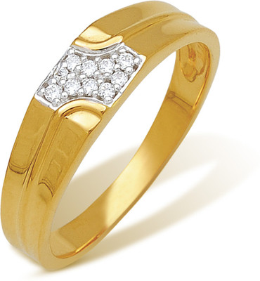 5% OFF on Nishtaa Yellow Gold Cubic Zirconia 22 K Ring