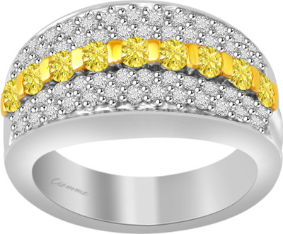 50% OFF on Ciemme 2.27 CT Bypass Cocktail Sterling Silver Cubic Zirconia Ring