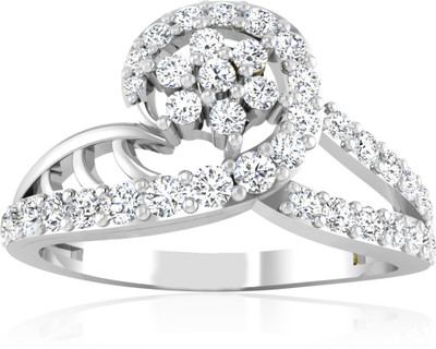 31% OFF on Forevercarat Fashionable Silver Sterling Silver Plated Ring