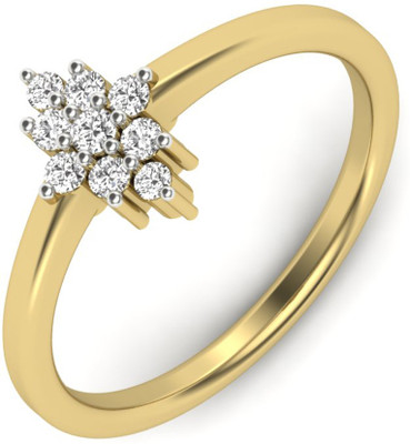 15% OFF on JacknJewel Floral Delicate Gold 18K Yellow Gold Plated 18 K Ring