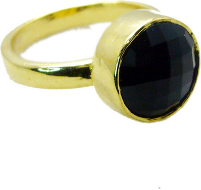 26% OFF on Riyo Inviting Black Onyx Copper Onyx 18K Yellow Gold Plated Ring 26% OFF on Riyo Inviting Black Onyx Copper Onyx 18K Yellow Gold Plated Ring