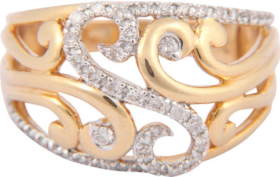 13% OFF on Scintillating Jewellery Gold 18K Yellow Gold Plated 18 K Ring 13% OFF on Scintillating Jewellery Gold 18K Yellow Gold Plated 18 K Ring