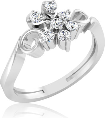 31% OFF on Forevercarat Bold Silver Sterling Silver Plated Ring