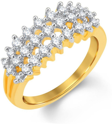 69% OFF on Sukkhi Alloy 24K Yellow Gold, Rhodium Plated Ring 69% OFF on Sukkhi Alloy 24K Yellow Gold, Rhodium Plated Ring