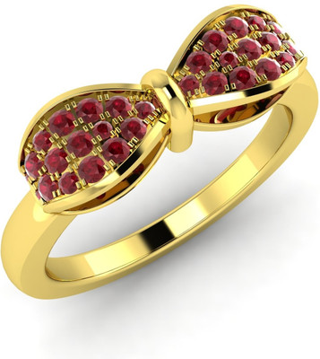 20% OFF on Diamondere Clara Yellow Gold Ruby 18 K Ring