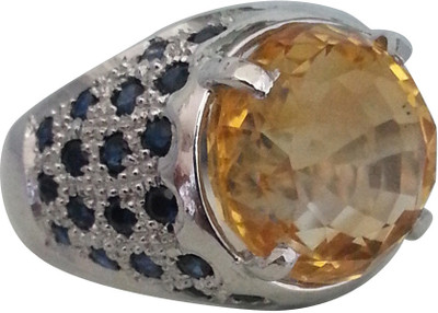 15% OFF on Surat Diamond Sterling Silver Topaz, Sapphire Ring