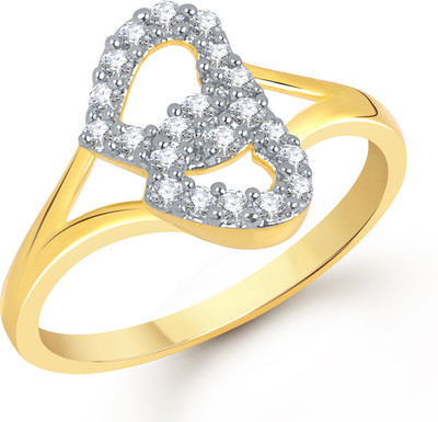 77% OFF on VK Jewels Alloy Cubic Zirconia Ring