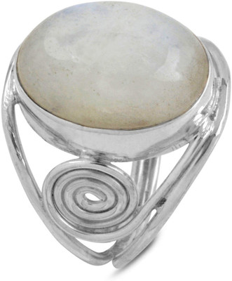 33% OFF on DFR Silver Moonstone Ring