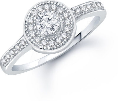 84% OFF on VK Jewels VK Jewels Ritzzy Micro Rhodium Plated Ring Alloy Cubic Zirconia Rhodium Plated K Ring