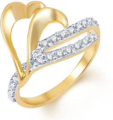 60% OFF on Sukkhi Gleaming Alloy Cubic Zirconia 18K Yellow Gold, Rhodium Plated Ring 60% OFF on Sukkhi Gleaming Alloy Cubic Zirconia 18K Yellow Gold, Rhodium Plated Ring