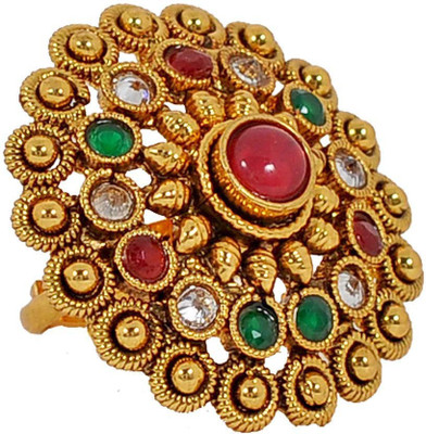 50% OFF on Maayra Trendy Indian Ethnic Alloy Ring