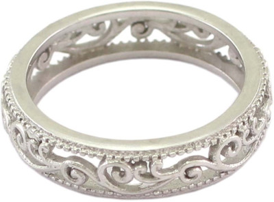 12% OFF on 925 Silver Beautiful Silver Band Silver Ring 12% OFF on 925 Silver Beautiful Silver Band Silver Ring