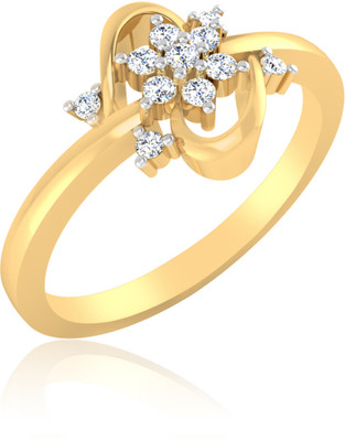 31% OFF on IskiUski Felicity Gold 14 K Ring