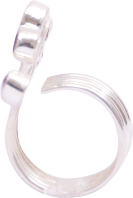 45% OFF on Rubera Silver Amethyst Ring