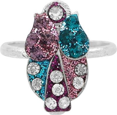 59% OFF on R S Jewels Alloy Silver Plated Toe Ring