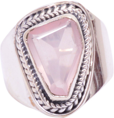 46% OFF on Rubera Silver Moonstone Ring