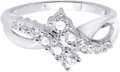 25% OFF on Hoop Silver Ring