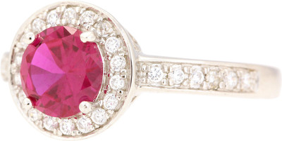 30% OFF on Gemtogems Silver Ruby Ring