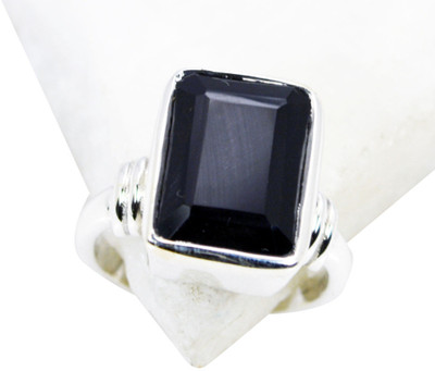 61% OFF on Riyo Adorable Black Onyx Sterling Silver Onyx Ring