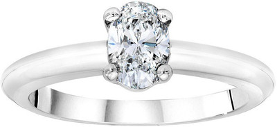 31% OFF on Aamanat Oval Solitaire Sterling Silver Swarovski Crystal Rhodium Plated Ring 31% OFF on Aamanat Oval Solitaire Sterling Silver Swarovski Crystal Rhodium Plated Ring