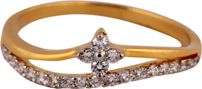 10% OFF on HR Jewels Giftable Gold Diamond Yellow Gold Plated 14 K Ring 10% OFF on HR Jewels Giftable Gold Diamond Yellow Gold Plated 14 K Ring