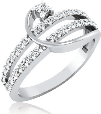 31% OFF on Forevercarat Flawless Silver Sterling Silver Plated Ring
