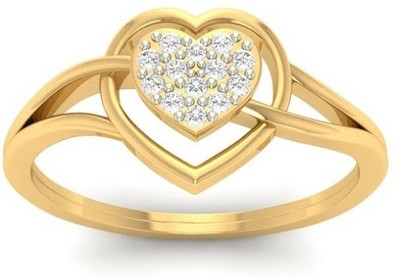 31% OFF on Jewels5 Clandestine Yellow Gold Diamond Rhodium Plated 18 K Ring 31% OFF on Jewels5 Clandestine Yellow Gold Diamond Rhodium Plated 18 K Ring