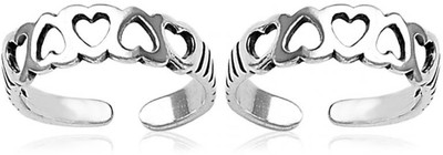 40% OFF on Taraash Heart Sterling Silver Toe Ring