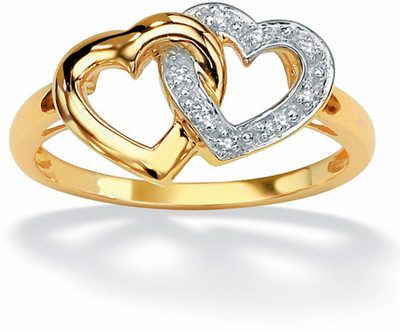 35% OFF on Facetzinspire Silver Sterling Silver Plated Ring