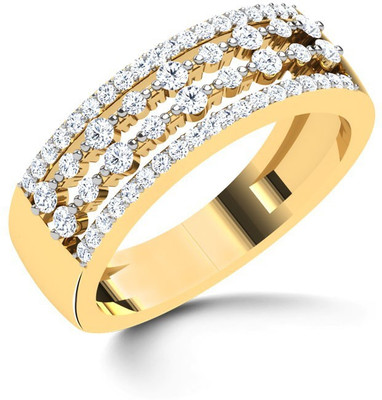 30% OFF on CARATandYOU Gold Diamond 18 K Ring