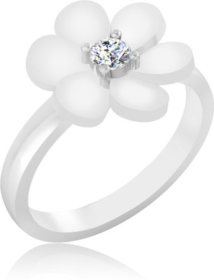 31% OFF on Forevercarat Flirty Silver Sterling Silver Plated Ring