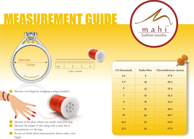 51% OFF on Mahi Alloy, Brass Cubic Zirconia Ring 51% OFF on Mahi Alloy, Brass Cubic Zirconia Ring