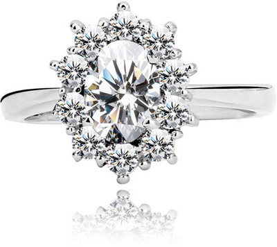 40% OFF on Jewelora Sterling Silver, Stone, Metal Ring