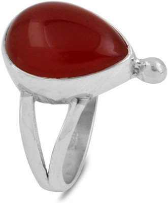 32% OFF on DFR Silver Onyx Ring