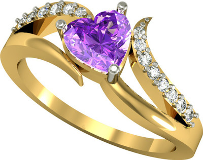 71% OFF on Suvarnadeep Sterling Silver Zircon Yellow Gold Plated Ring 71% OFF on Suvarnadeep Sterling Silver Zircon Yellow Gold Plated Ring