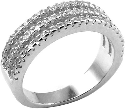 10% OFF on Jewel Craft Silver Cubic Zirconia Rhodium Plated Ring 10% OFF on Jewel Craft Silver Cubic Zirconia Rhodium Plated Ring
