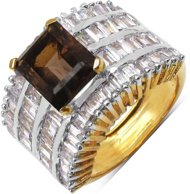 72% OFF on Silver Selection Brass Ring