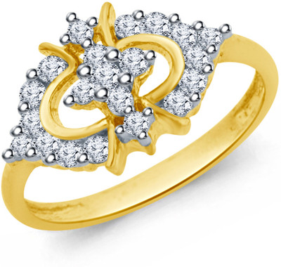 50% OFF on Eldora Alloy Yellow Gold Plated Ring