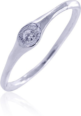 50% OFF on Image Inc Silver Cubic Zirconia Ring