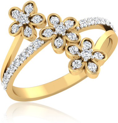 31% OFF on Forevercarat Aster Gold Diamond 14 K Ring