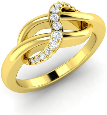 20% OFF on Diamondere Oracle Yellow Gold Diamond 18 K Ring