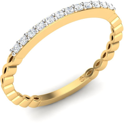 29% OFF on Theme Jewels Gold Diamond 18 K Ring