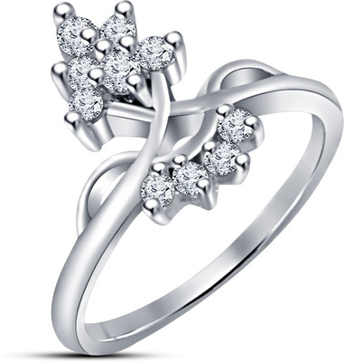 20% OFF on Siover Kusum Sterling Silver NA Rhodium Plated Ring