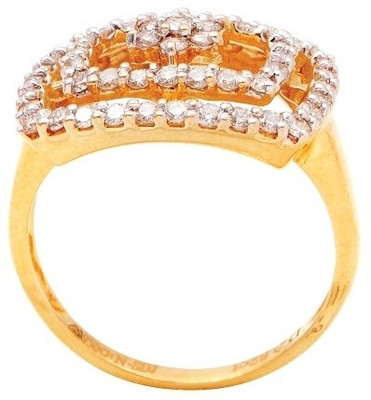 30% OFF on Caratcents Gold Diamond 18 K Ring