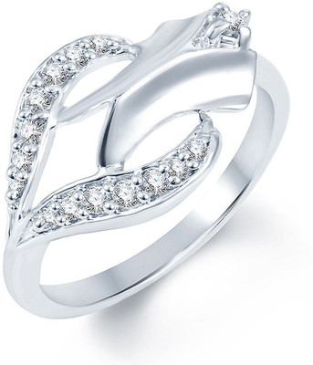 52% OFF on Sukkhi Alluring Alloy Cubic Zirconia Rhodium Plated Ring