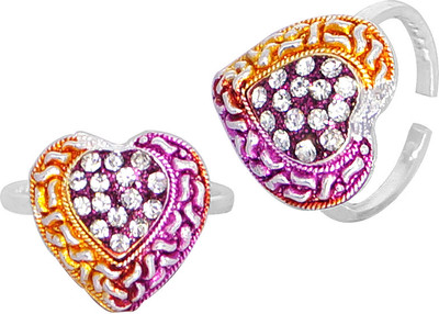 55% OFF on R S Jewels Alloy Toe Ring