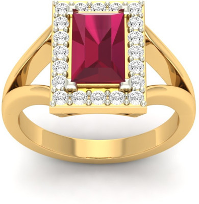 30% OFF on Jewels5 Coralie Yellow Gold Diamond 18 K Ring